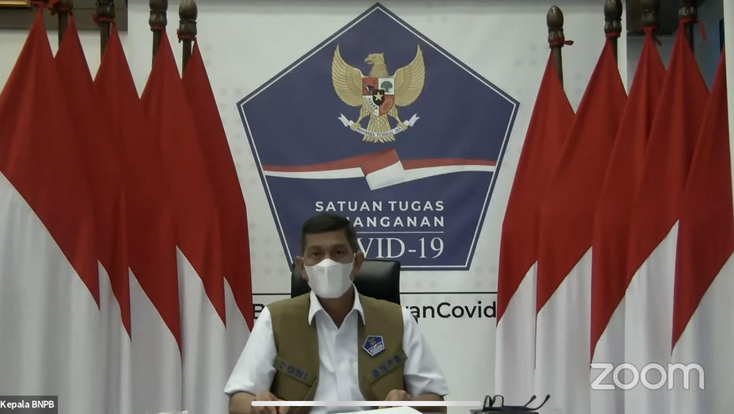 Pasar Tanah Abang Padat, Doni Monardo: Jangan Sampai Jadi Klaster Baru (Foto: MNC Media)