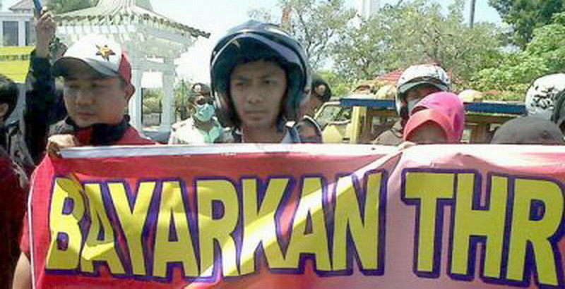 Emosi Saat Perjuangkan THR, Karyawan Minimarket Ini Dipidanakan (Ilustrasi/MNC Media)