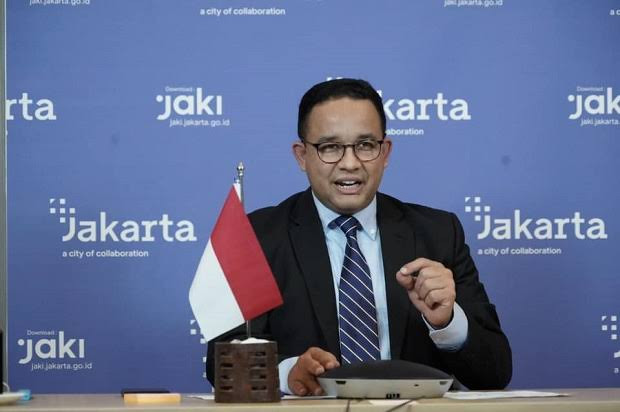 Jelang Earth Hour, Anies Baswedan Ajak Rakyat Ikut Gerakan Matikan Lampu. (Foto: MNC Media)