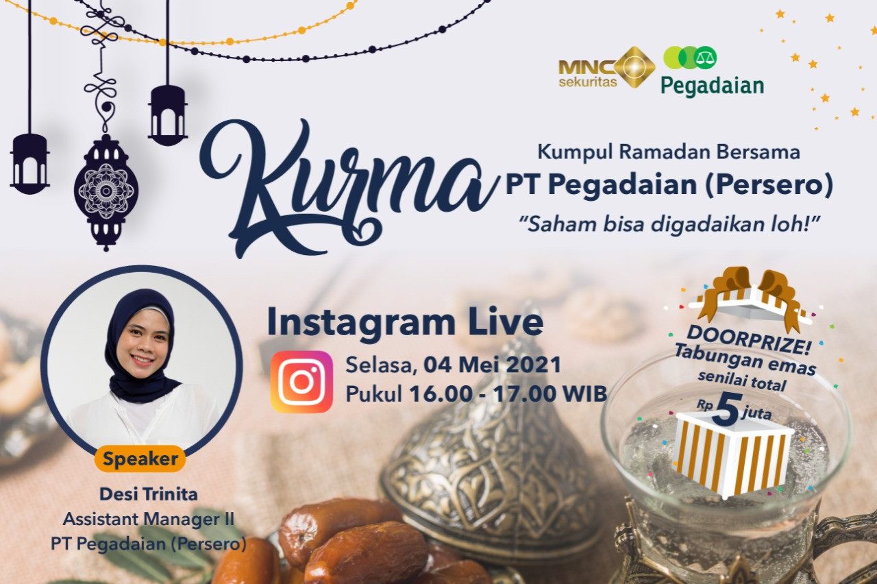 Yuk Ngabuburit IG Live MNC Sekuritas & Pegadaian Pukul 16.00 Hari Ini. (Foto: MNC Media)