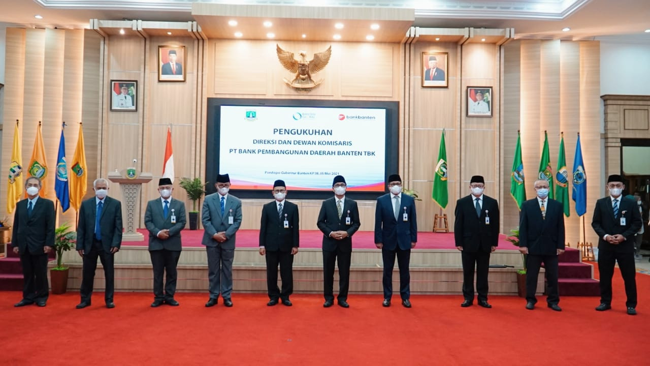 Gubernur Wahidin Halim Dukung Transformasi dan Kinerja Terbaik Manajemen Bank Banten