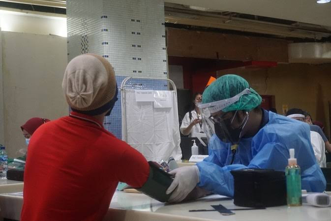 Stok Aman, Menkes Minta Pemda Genjot Lagi Vaksinasi Covid-19 di Mei (FOTO:MNC Media)