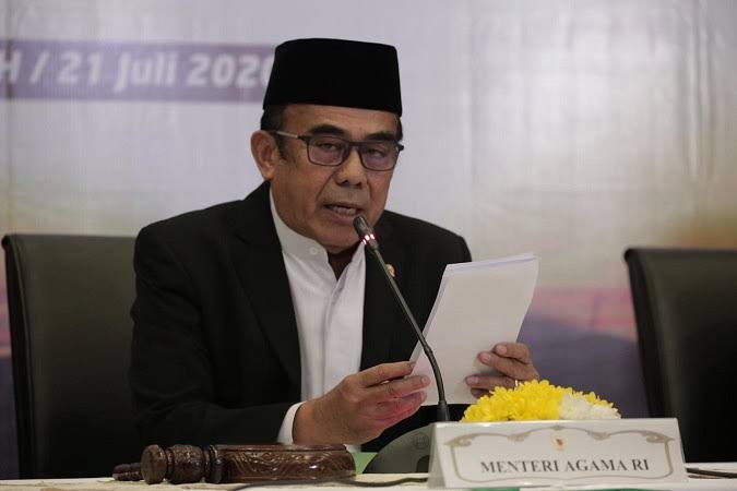Malam Takbiran, Menag Yaqut: Saya di Rumah Bersama Anak dan Istri (FOTO:MNC Media)