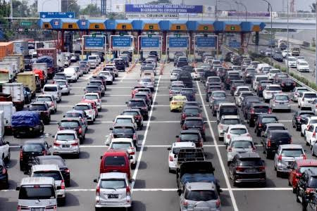 H-1 Lebaran, 462 Ribu Kendaraan Sudah Tinggalkan Jabodetabek (FOTO:MNC Media)
