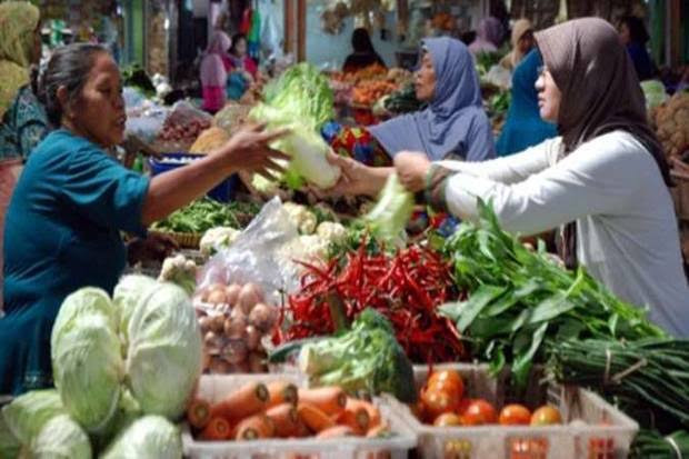 H-1 Lebaran, Pasar Tradisional Majalengka Ramai Pengunjung (FOTO:MNC Media)
