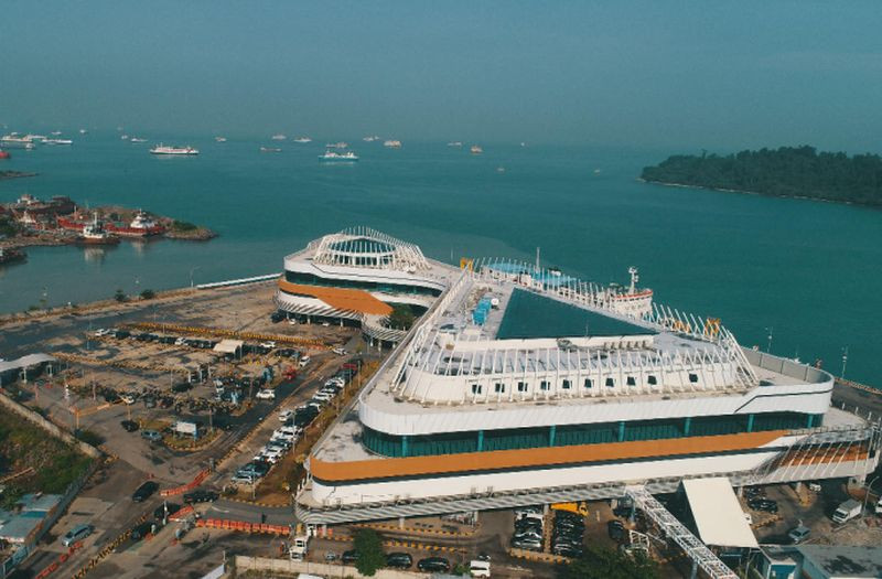 Pelabuhan Bakauheni Mulai Landai, ASDP Proyeksi Arus Balik Lebaran Rampung 8 April. Foto: MNC Media.