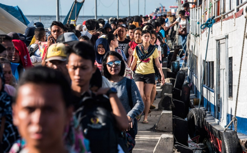 KNKT Minta ASDP Sediakan Tempat Khusus pada Ibu dan Anak saat Mengantre di Pelabuhan. (Foto: MNC Media)