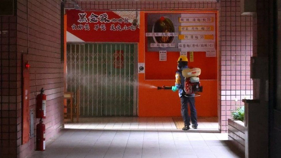 Taiwan melakukan lockdown pekan ini karena peningkatan kasus Covid-19. (Foto: Reuters)