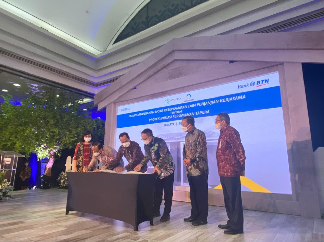 Gandeng BP Tapera dan Perumnas, BTN Target 11 Ribu Rumah Melalui KPR (FOTO:MNC Media)
