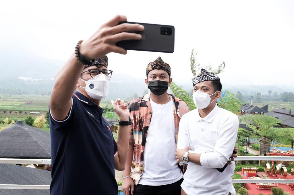 Sandiaga Uno Sebut Penghasilan Bisa 100 Kali Lipat dengan Adanya Desa Wisata. (Foto : MNC Media)