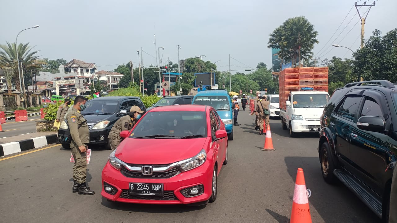 Penerapan Ganjil Genap Puncak Bogor Berlanjut Akhir Pekan Ini. (Foto: MNC media)
