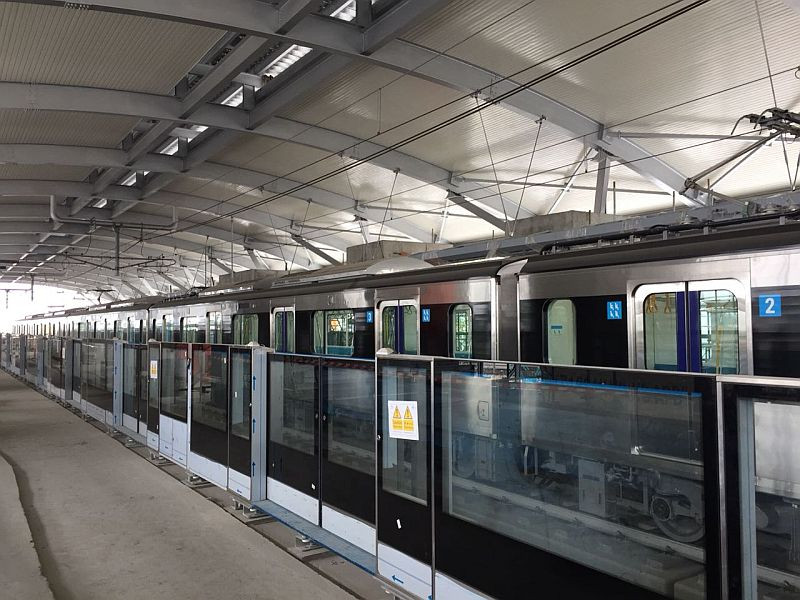 Kebut Pembangunan, Proyek MRT Stasiun Glodok Masuk Tahap Guide Wall (Dok.MNC)
