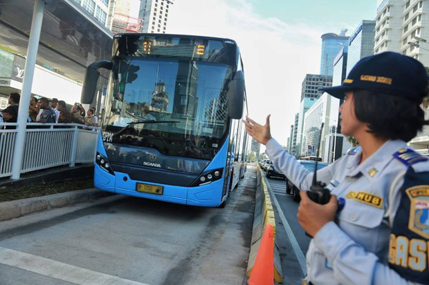 Pengumuman! Operasional Transjakarta Selama Nataru Hanya Sampai Pukul 20.00 (FOTO:MNC Media)