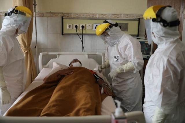 2.053.995 Orang Positif Covid, 1.826.504 Sembuh dan 55.949 Meninggal (FOTO: MNC Media)