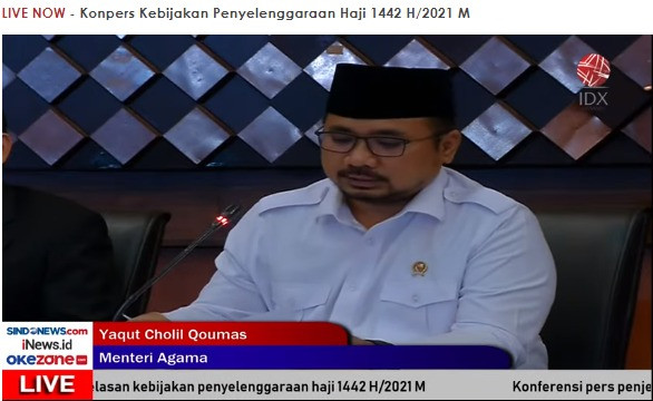 Tok! Indonesia Tidak Akan Kirimkan Jamaah Haji ke Arab Saudi