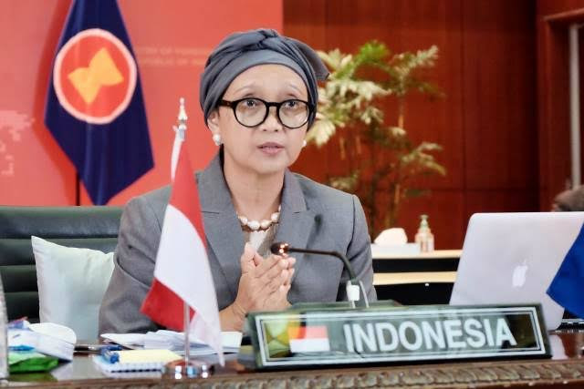 Menteri Luar Negeri (Menlu) Retno Lestari Priansari Marsudi.