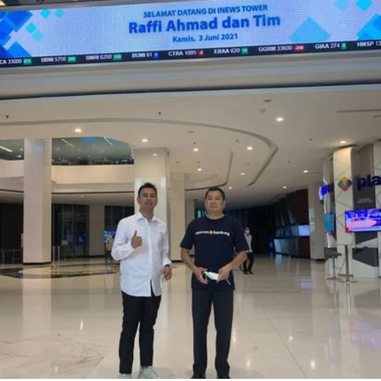 Terkesan Canggihnya Ekosistem Digital MNC Group, Raffi Ahmad: To The Moon! (Instagram)