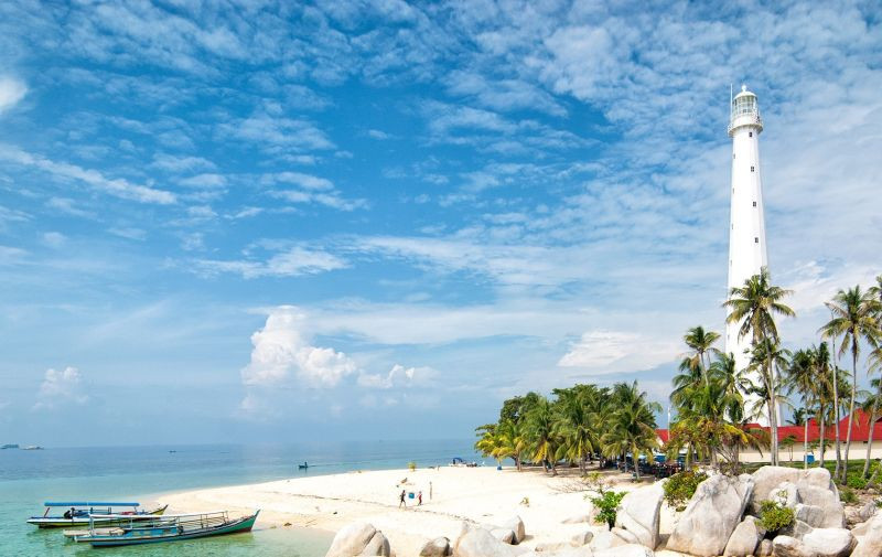 Pasca Pandemi, Kunjungan Wisatawan ke Belitung Masih Sepi. Foto: MNC Media.