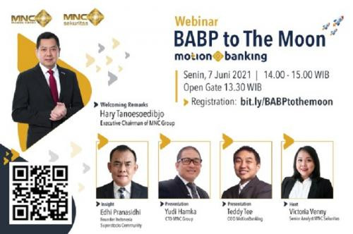 Simak Visi Hary Tanoesoedibjo di Webinar MotionBanking â€œBABP to The Moonâ€ 7 Juni, Cek Registrasinya! (FOTO:MNC Media)