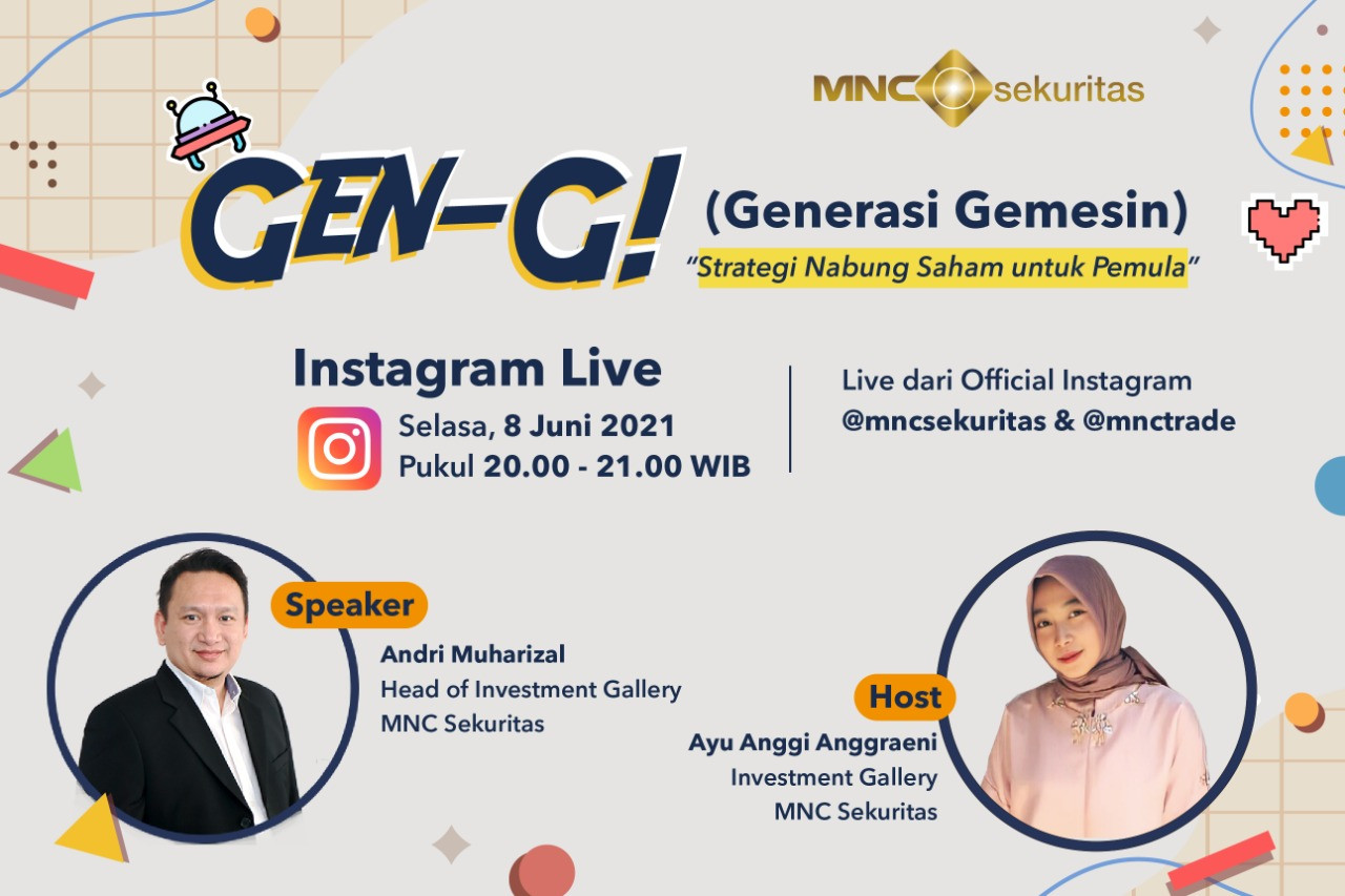 MNC Sekuritas paparkan rahasia investasi saham dengan rebahan. (Foto: MNC Media)