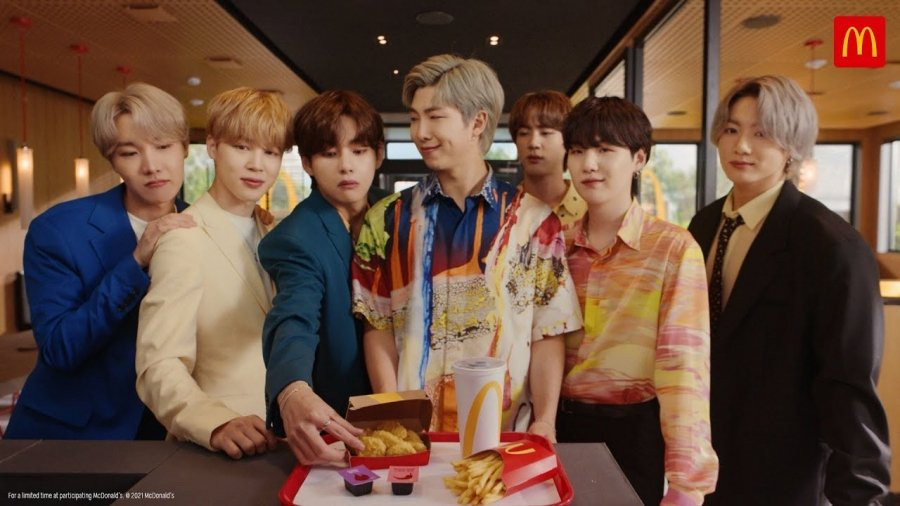 Peluncuran menu McD BTS Meal di Singapura sebenarnya dijadwalkan 27 Mei 2021, atau sehari setelah peluncuran perdana di Korsel dan AS.   (Foto: MNC Media)
