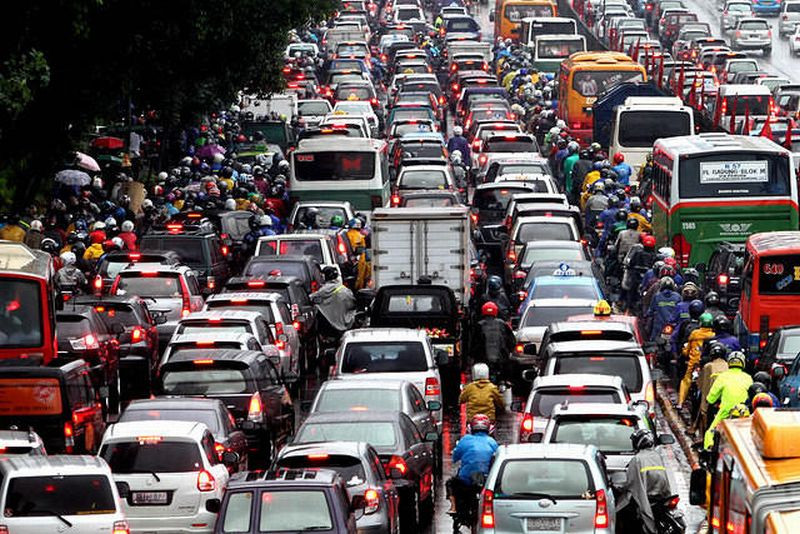 Jakarta Macet Parah, Negara Rugi Rp71 Triliun per Tahun? (Foto: MNC Media)