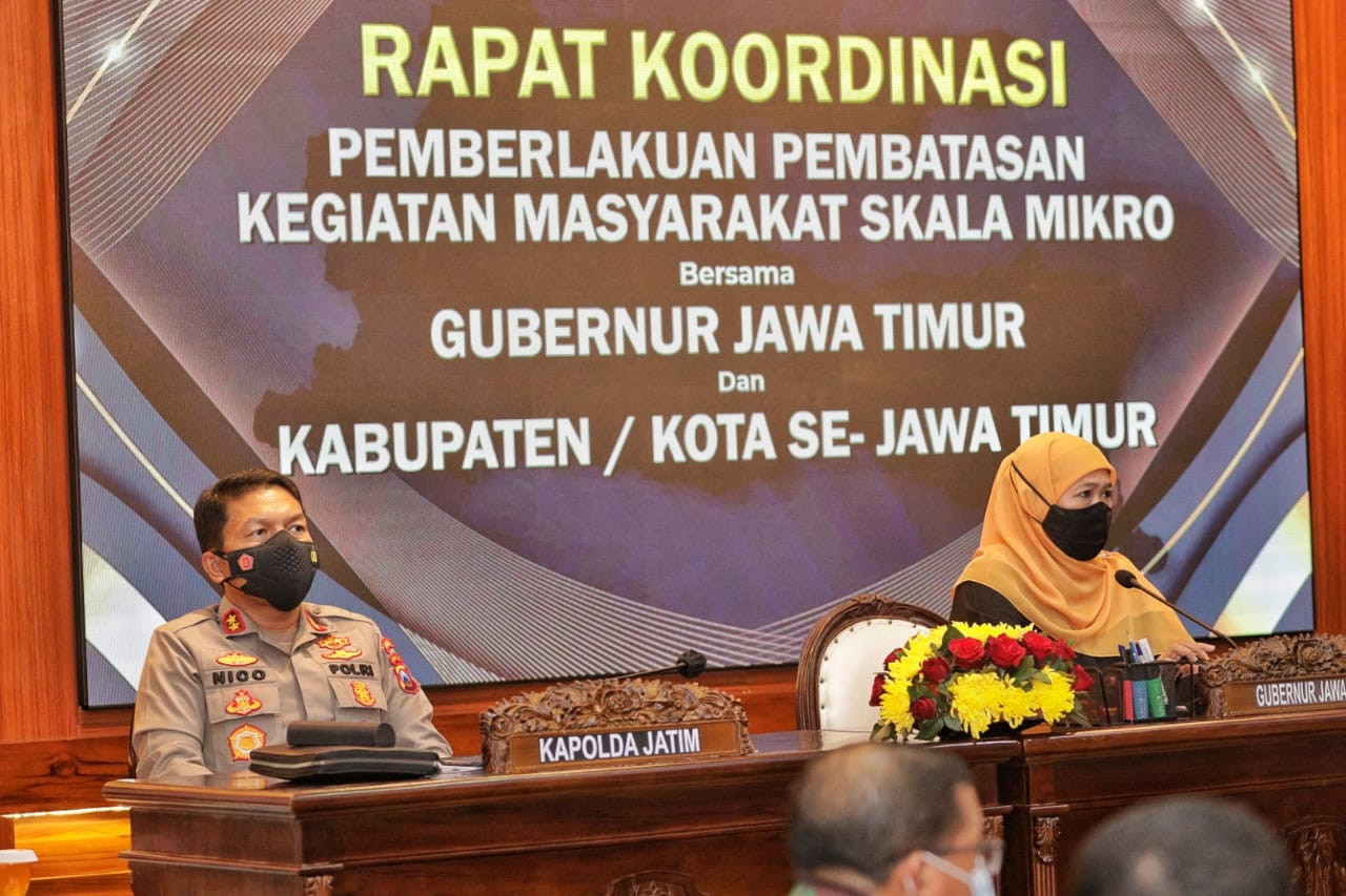 Zona Merah di Jatim Meningkat Pesar, Ini Langkah Pemprov Jawa Timur. (Foto: MNC Media)