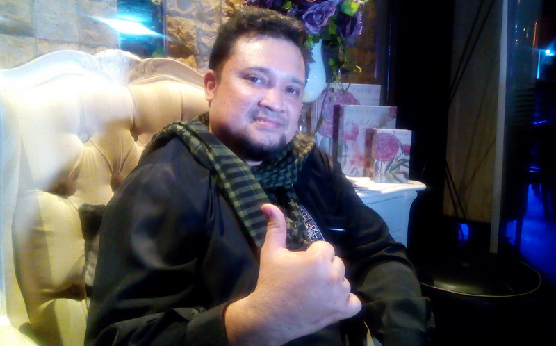 Aria Baron terpapar virus corona (Covid-19) dan membutuhkan donor plasma darah untuk kesembuhannya.  (Foto: MNC Media)
