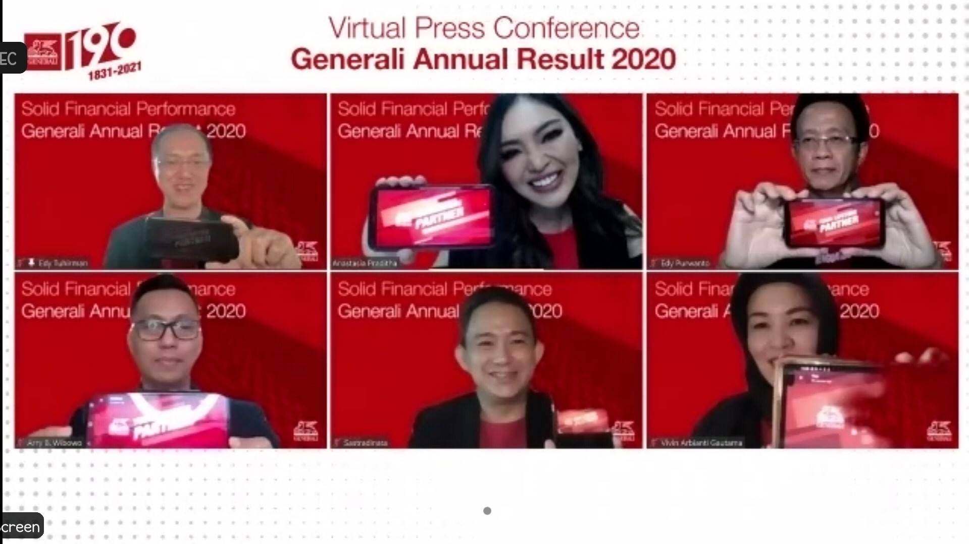 Generali Indonesia  membukukan laba sebelum pajak sebesar Rp263,6 miliar di 2020 atau mencapai 145% dibanding tahun 2019.  (Foto: MNC Media)