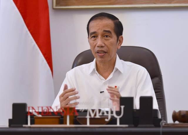 Vaksinasi Berbayar Resmi Dibatalkan, Jokowi Tetap Lanjutkan Vaksin Gotong Royong. (Foto: MNC Media)