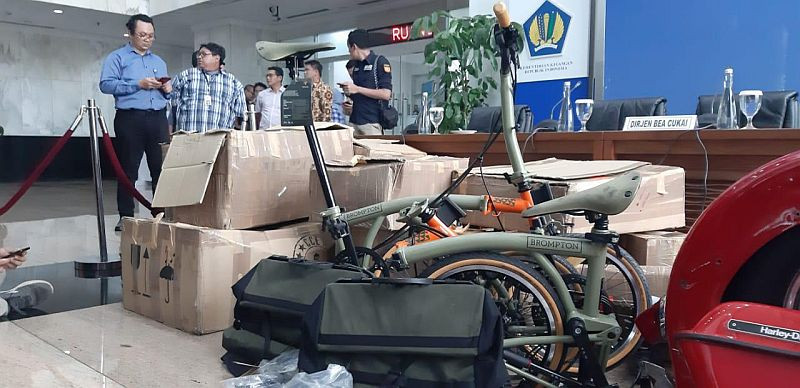 Siap-siap! Sepeda Brompton Eks Dirut Garuda Akan Dilelang (FOTO: MNC Media)
