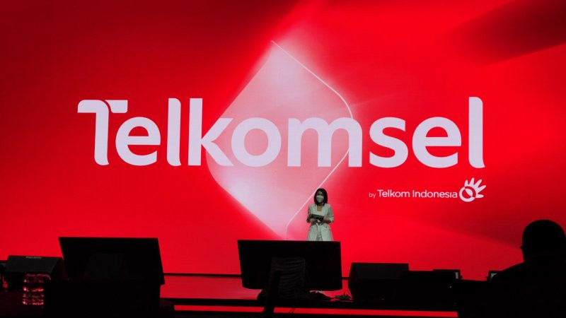 Telkomsel Perkenalkan Logo Baru, Menteri BUMN: Berharap Jadi Perusahaan Kelas Dunia. (Foto: MNC Media)