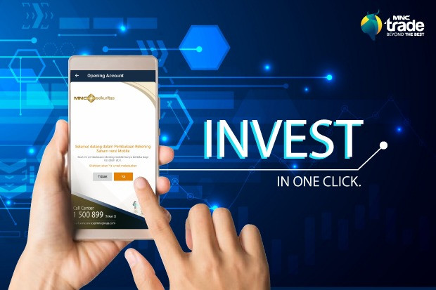 Gak Ribet, Buka Rekening di MNC Sekuritas Cukup 1 Klik! (Foto: MNC Media)