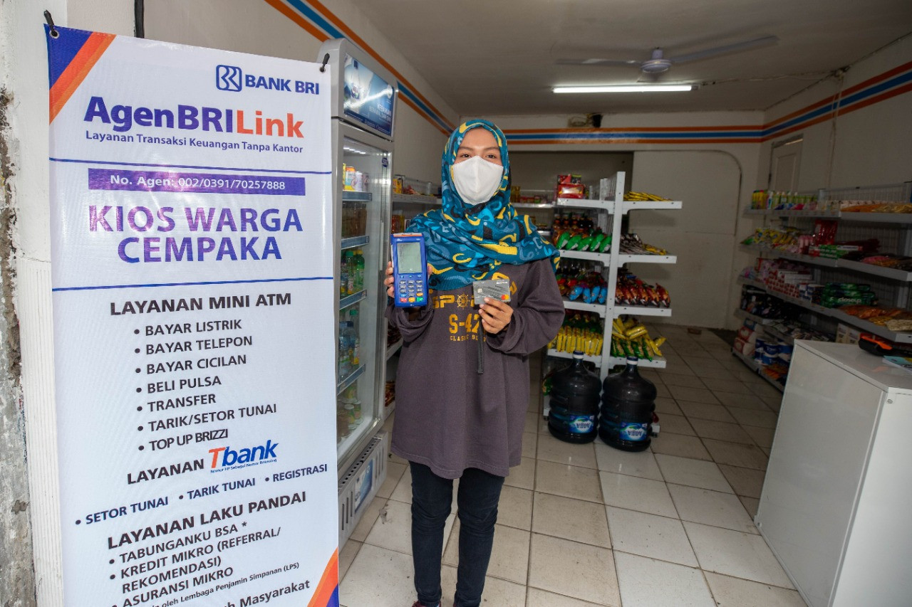 Volume Transaksi Agen BRILink Ditargetkan Tembus Rp1.000 Triliun pada Akhir 2021 (FOTO:MNC Media)