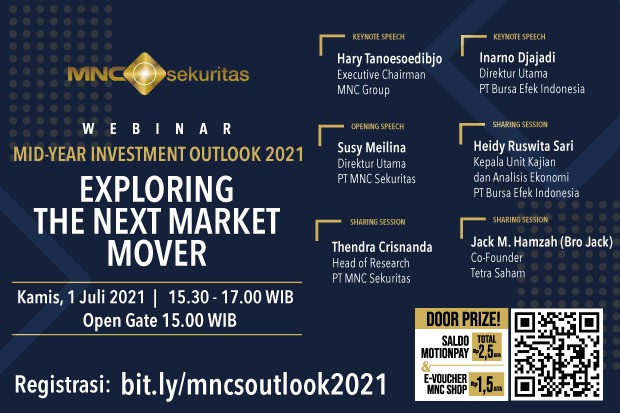 Tinggal 2 Hari Lagi! Yuk Daftar Mid-Year Investment Outlook, Cukup Registrasi di Sini. (Foto: MNC Media)