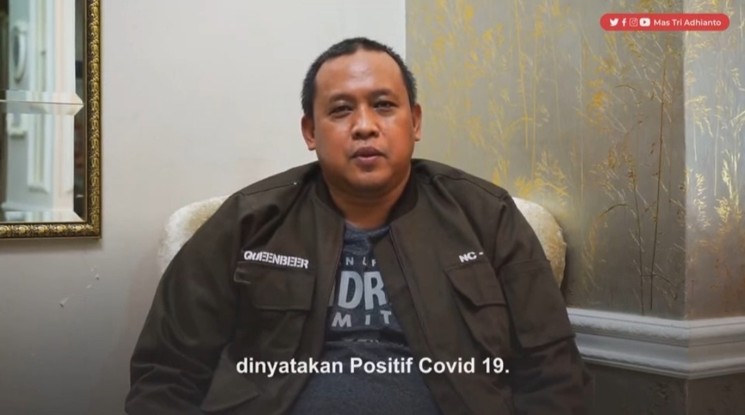 Wakil Walikota Bekasi, Tri Adhianto Tjahyono mengumumkan dirinya terkonfirmasi positif Covid-19. (Foto: MNC Media)