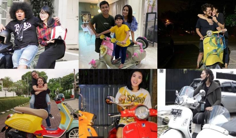 Deretan Selebriti Ini Dapat Hadiah Sepeda Motor, Ada yang Seharga Rp364 Juta. (Foto: MNC Media)