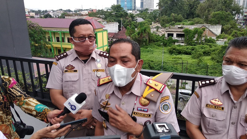 Kepala Balai Besar Karantina Pertanian Belawan, Andi Yusmanto. (Foto: MNC  Media)