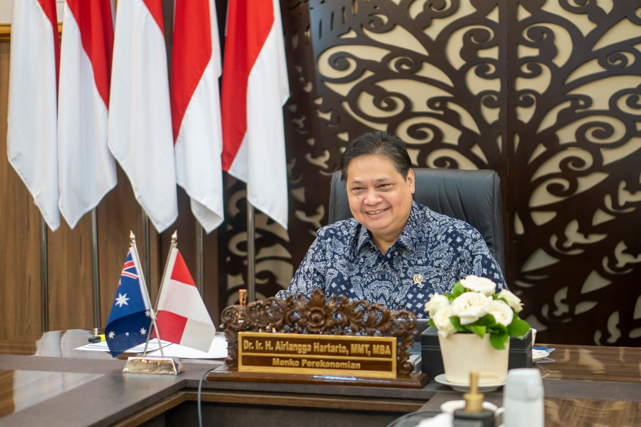 Menko Airlangga: Indonesia Bertekad Menjadi High-Income Country . (Foto: MNC Media)