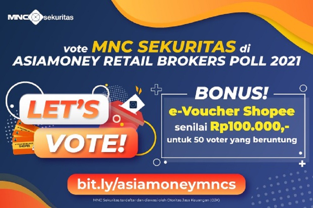 MNC Sekuritas kembali terdaftar sebagai peserta jajak pendapat pialang retail yang diselenggarakan oleh Asiamoney