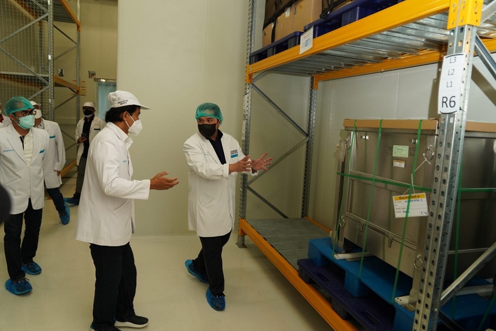 Menteri Erick Thohir lakukan kunjungan ke Bio Farma Bandung