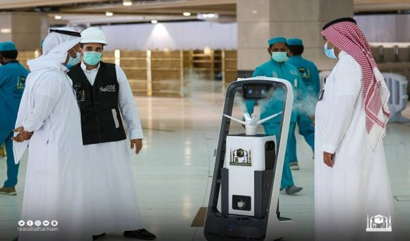 Arab Saudi Andalkan Teknologi AI dan Robot untuk Layani Jamaah Haji 2021Â  (Dok.Sindonews)