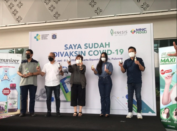 MNC Peduli dan Kemenparekraf Menggelar Vaksinasi Covid-19, Cek Link Daftarnya. (Foto: MNC Media)