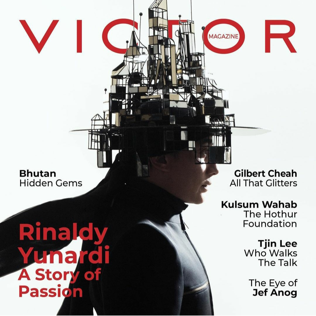 Rinaldy Yunardi ditunjuk menjadi cover majalah fashion di Timur Tengah, Victor Magazine, untuk edisi Juli-Agustus 2021. (Foto: MNC Media)