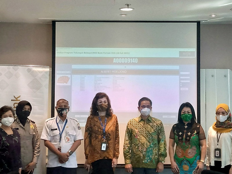 Acara Pengundian Program Tabungan Dahsyat MNC Bank Periode ke-8, Rabu 28 Juli 2021.