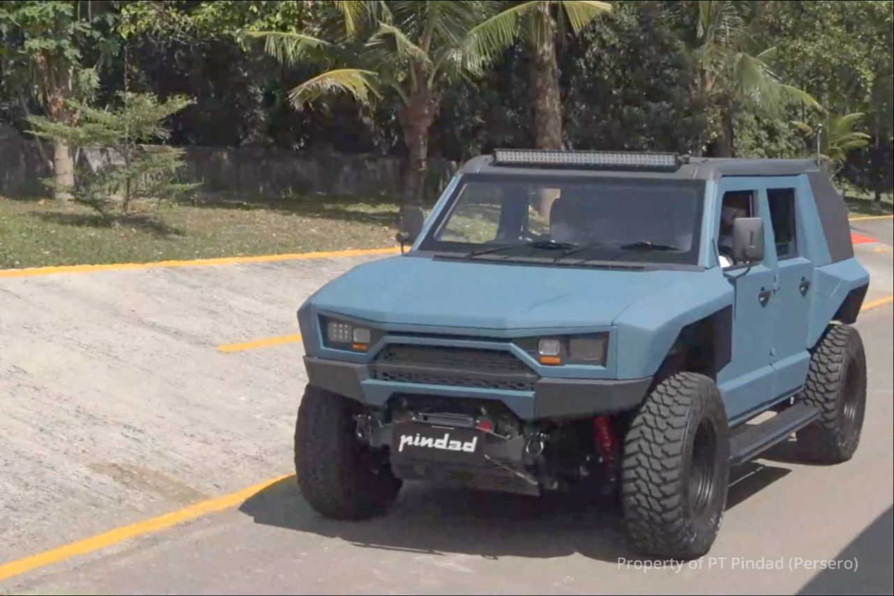 Pindad Resmi Luncurkan Kendaraan Maung MV 4X4, Targetkan Pasar SipilÂ  (Dok.MNC Media)