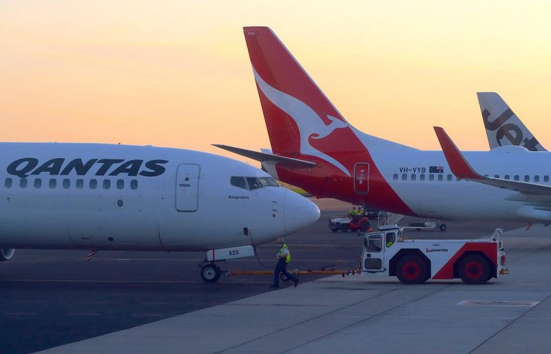 Qantas Kembali Catat Laba setelah Tiga Tahun Dihantam Pandemi. (Foto: MNC Media)