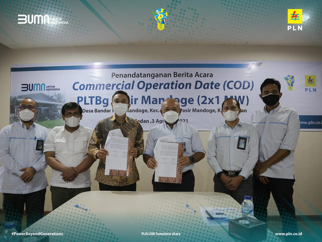 Manfaatkan Limbah dari Kelapa Sawit PTPN IV, PLN Bikin PLTBg 2x1 MW (FOTO: MNC Media)