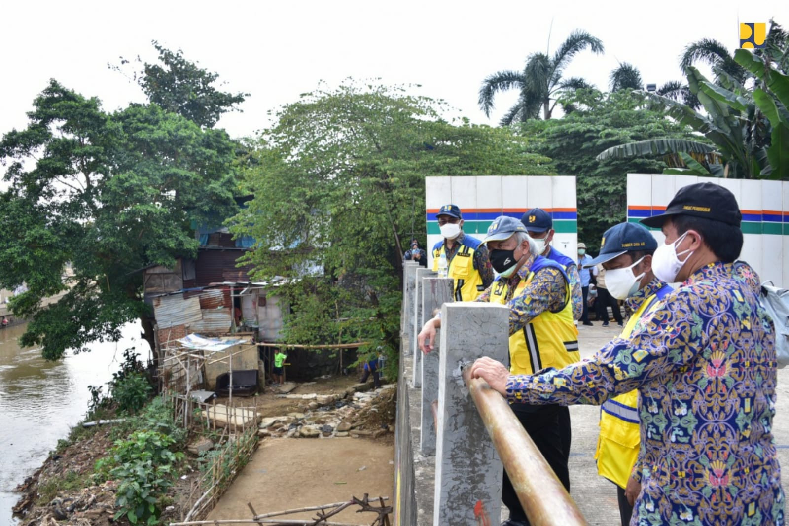 Pada tahun 2021, proyek sodetan Ciliwung dilanjutkan sepanjang 549 meter, sehingga total panjang sodetan nantinya 1,26 kilometer. (Foto: MNC Media)