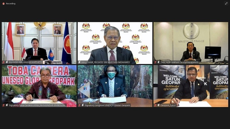 Atasi Krisis Akibat Pandemi, Indonesia-Malaysia-Thailand Perkuat Kerja Sama. (Foto: MNC Media)